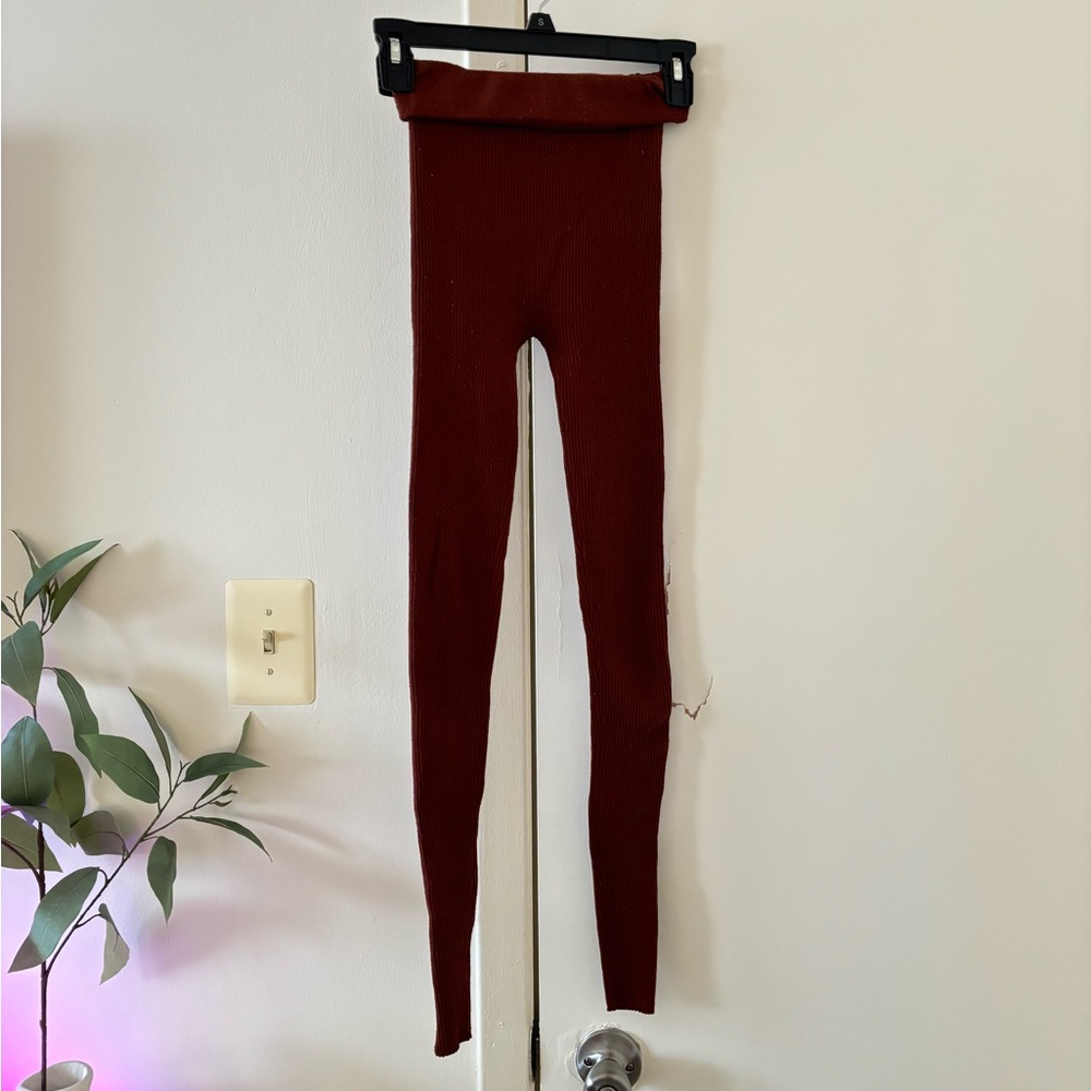 Knit leggings